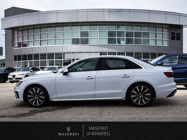 2024 Audi A4 Progressiv, λευκό, 35.142 km, εισαγωγή Καναδάς — φωτο 3 z 15
