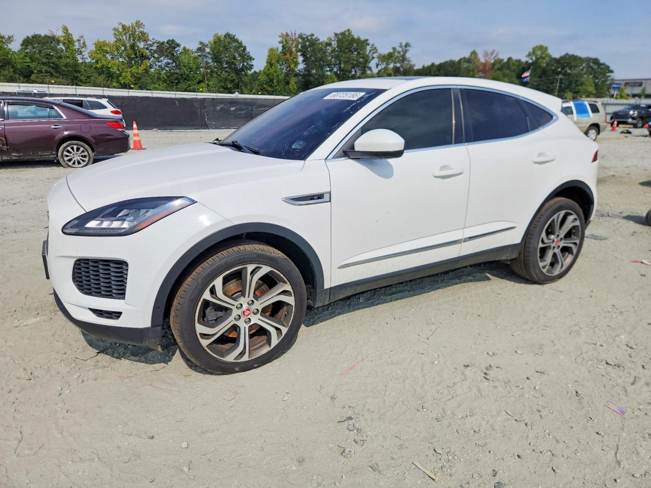2018 Jaguar E-PACE S, λευκό, 259.062 km, εισαγωγή ΗΠΑ — φωτο 1