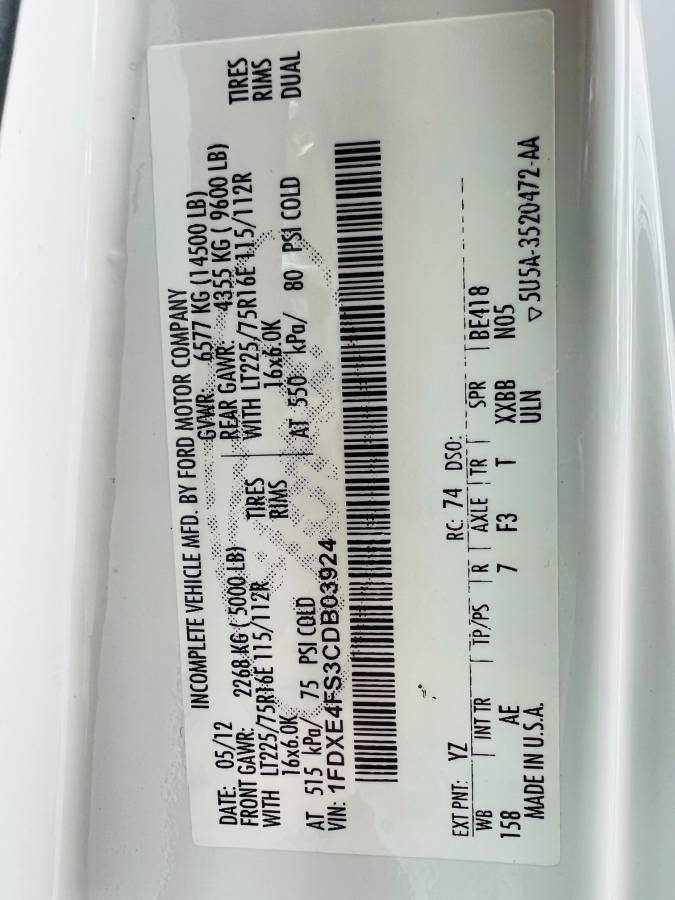 2012 Ford, εισαγωγή ΗΠΑ — φωτο 10 z 12