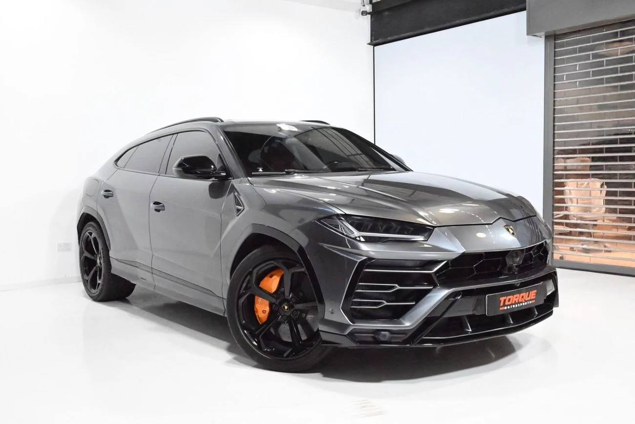 2019 Lamborghini Urus STD, γκρι, 109.608 km, εισαγωγή ΗΑΕ — φωτο 1