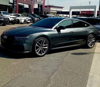 2022 Audi A7, ασημί, 121.674 km, εισαγωγή ΗΑΕ — φωτο 5 z 16