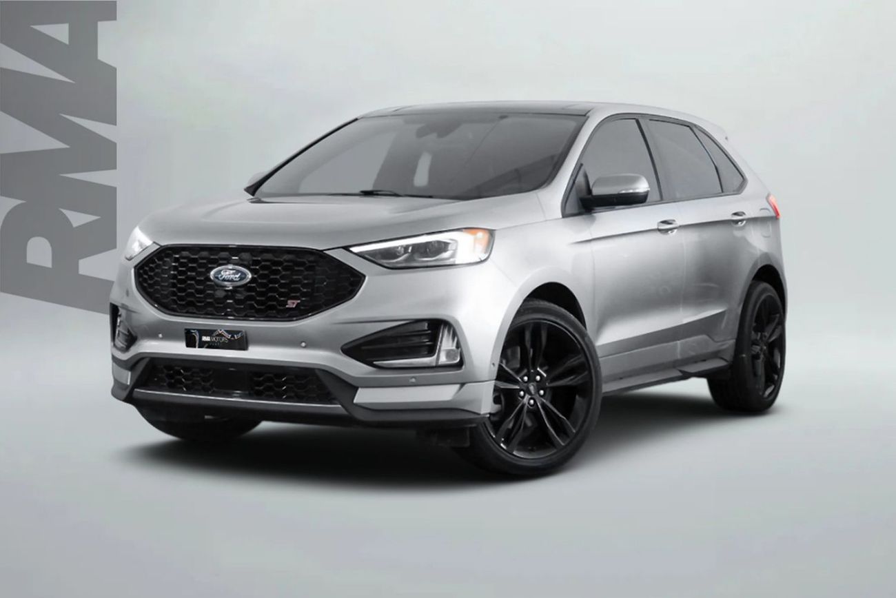 2023 Ford Edge ST, ασημί, 77.050 km, εισαγωγή ΗΑΕ — φωτο 1