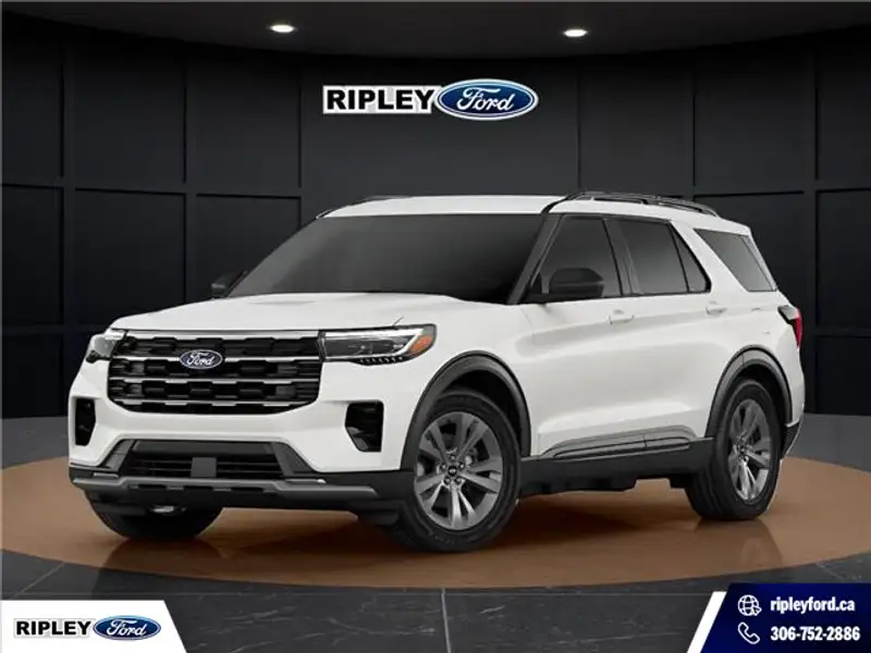 2027 Ford Explorer Active, λευκό, 0 km, εισαγωγή Καναδάς — φωτο 1