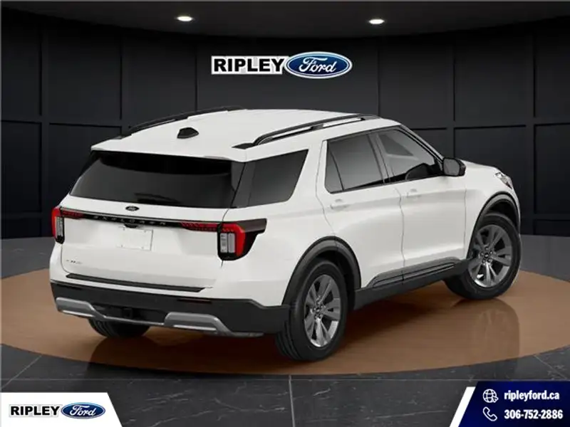 2027 Ford Explorer Active, λευκό, 0 km, εισαγωγή Καναδάς — φωτο 3 z 7