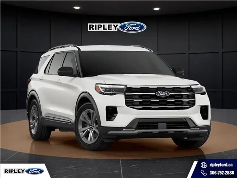 2027 Ford Explorer Active, λευκό, 0 km, εισαγωγή Καναδάς — φωτο 4 z 7