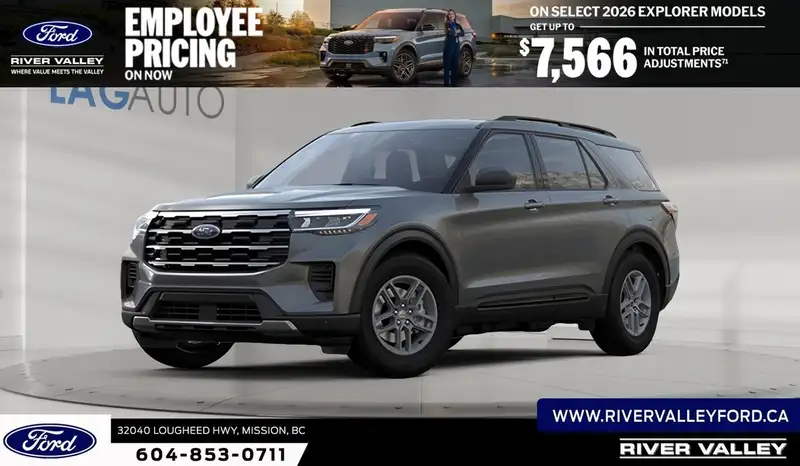 2027 Ford Explorer Active, γκρι, 0 km, εισαγωγή Καναδάς — φωτο 1