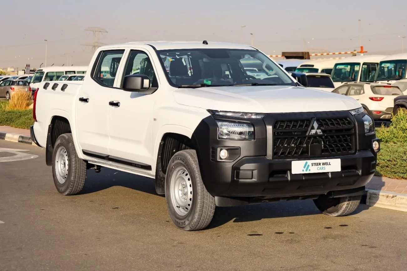 2027 Mitsubishi L200 GL PETROL, λευκό, 0 km, εισαγωγή ΗΑΕ — φωτο 1