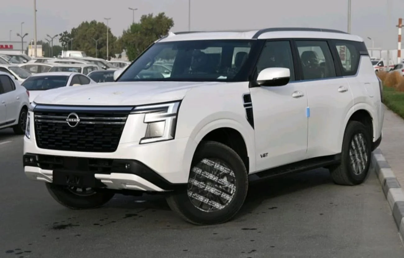 2026 Nissan Patrol LE PLATINUM CITY, λευκό, 0 km, εισαγωγή ΗΑΕ — φωτο 1