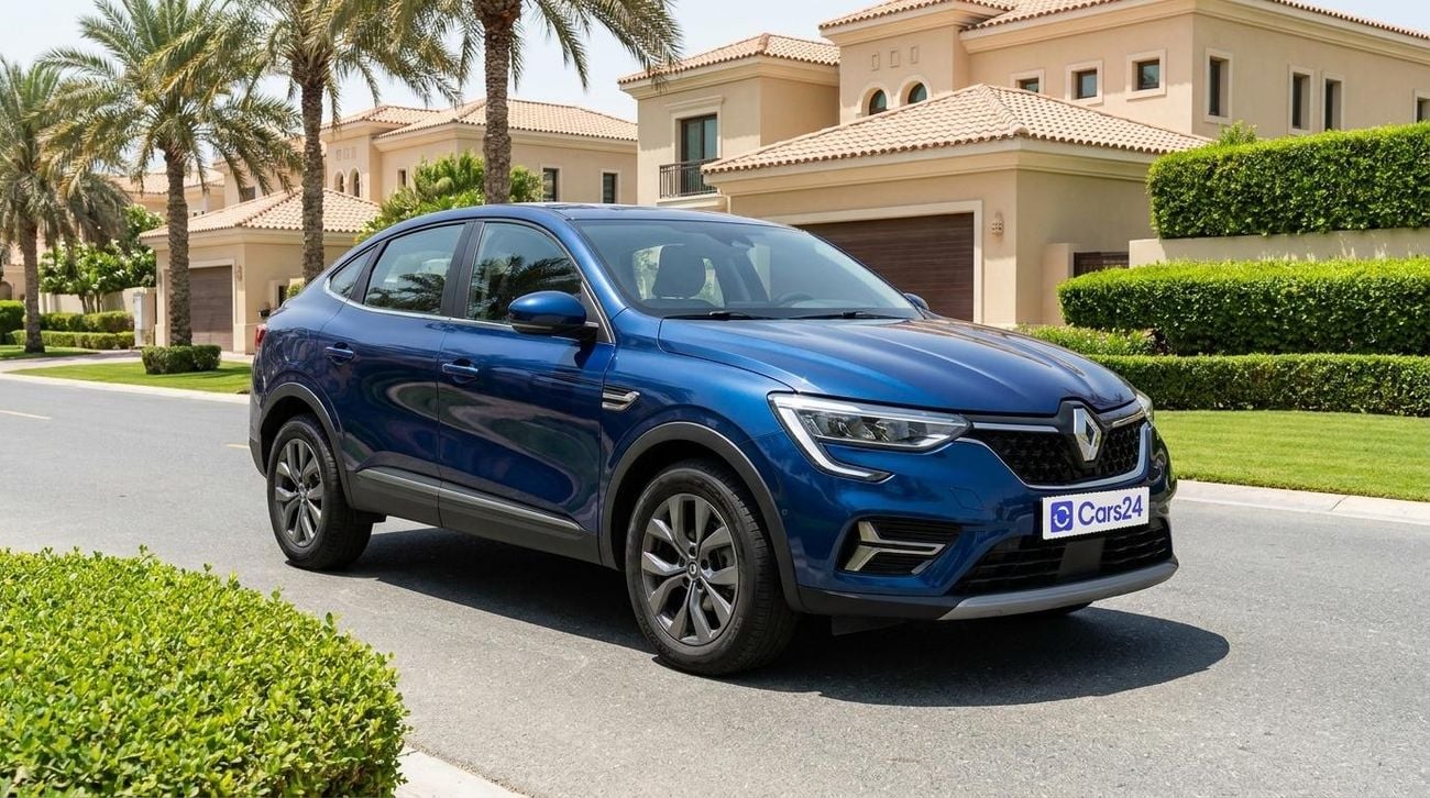 2025 Renault Duster EVOLUTION, μπλε, 37.324 km, εισαγωγή ΗΑΕ — φωτο 1
