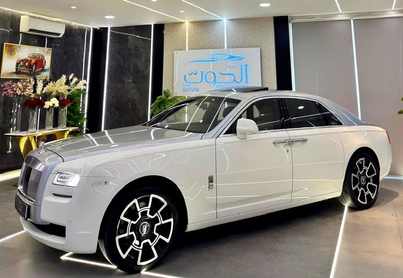 2014 Rolls-Royce Ghost, λευκό, 87.000 km, εισαγωγή ΗΑΕ — φωτο 1