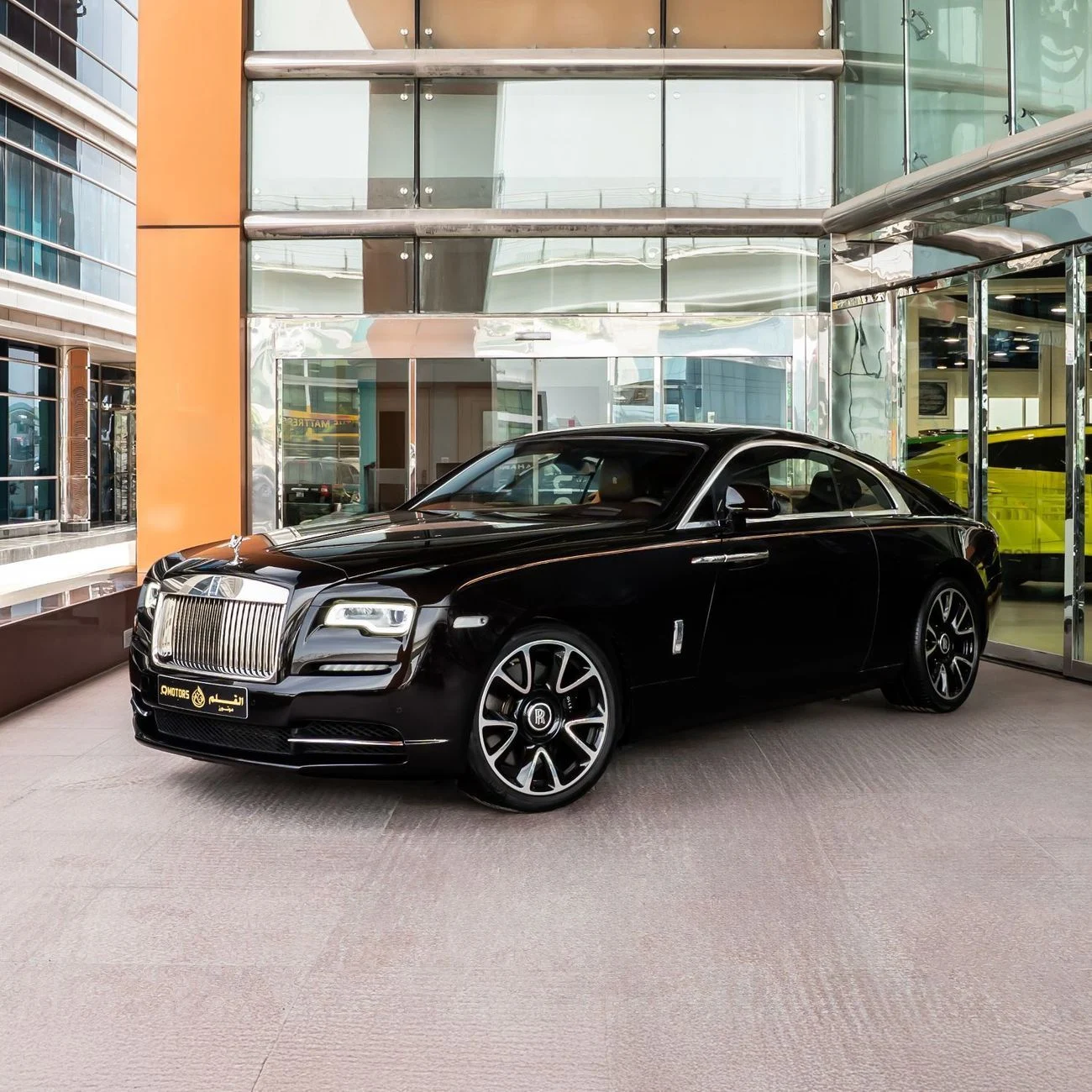 2017 Rolls-Royce Wraith STANDARD, κόκκινο, 45.000 km, εισαγωγή ΗΑΕ — φωτο 1