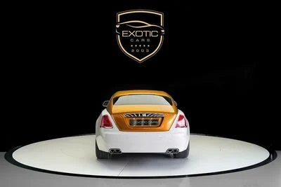 2017 Rolls-Royce Wraith STANDARD, χρυσό, 35.000 km, εισαγωγή ΗΑΕ — φωτο 2 z 12
