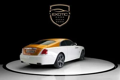2017 Rolls-Royce Wraith STANDARD, χρυσό, 35.000 km, εισαγωγή ΗΑΕ — φωτο 3 z 12