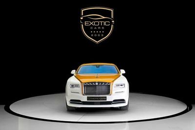 2017 Rolls-Royce Wraith STANDARD, χρυσό, 35.000 km, εισαγωγή ΗΑΕ — φωτο 5 z 12