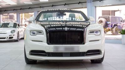 2017 Rolls-Royce Dawn, λευκό, 66.000 km, εισαγωγή ΗΑΕ — φωτο 2 z 16