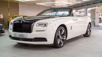 2017 Rolls-Royce Dawn, λευκό, 66.000 km, εισαγωγή ΗΑΕ — φωτο 3 z 16