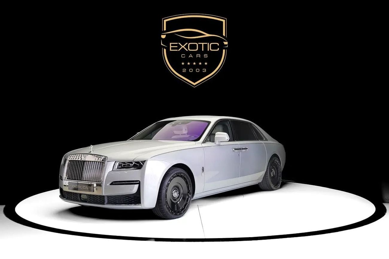 2021 Rolls-Royce Ghost EWB, ασημί, 3.000 km, εισαγωγή ΗΑΕ — φωτο 1