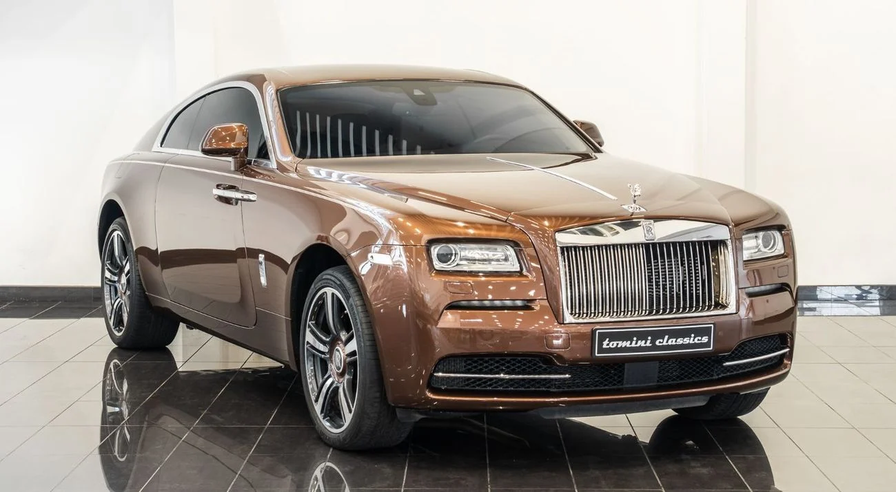 2016 Rolls-Royce Wraith STANDARD, Bronze, 21.900 km, εισαγωγή ΗΑΕ — φωτο 1