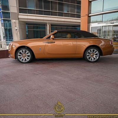 2017 Rolls-Royce Dawn, χρυσό, 42.000 km, εισαγωγή ΗΑΕ — φωτο 3 z 11
