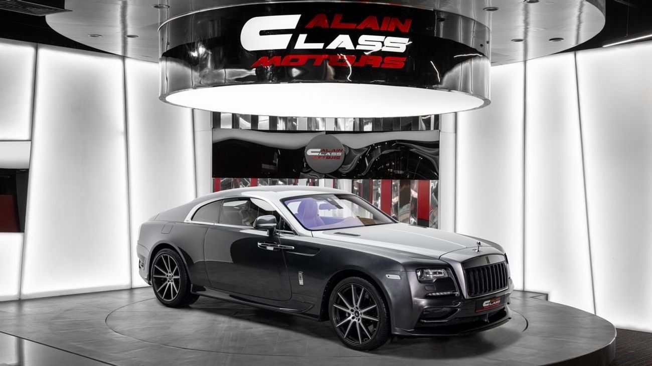 2016 Rolls-Royce Wraith STANDARD, γκρι, 25.640 km, εισαγωγή ΗΑΕ — φωτο 1