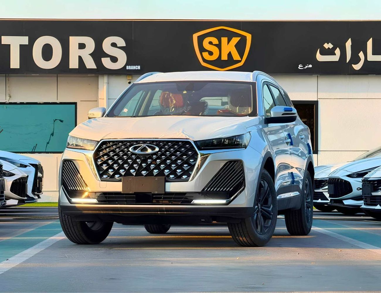 2026 Chery Tiggo 7 LUXURY, ασημί, 0 km, εισαγωγή ΗΑΕ — φωτο 1