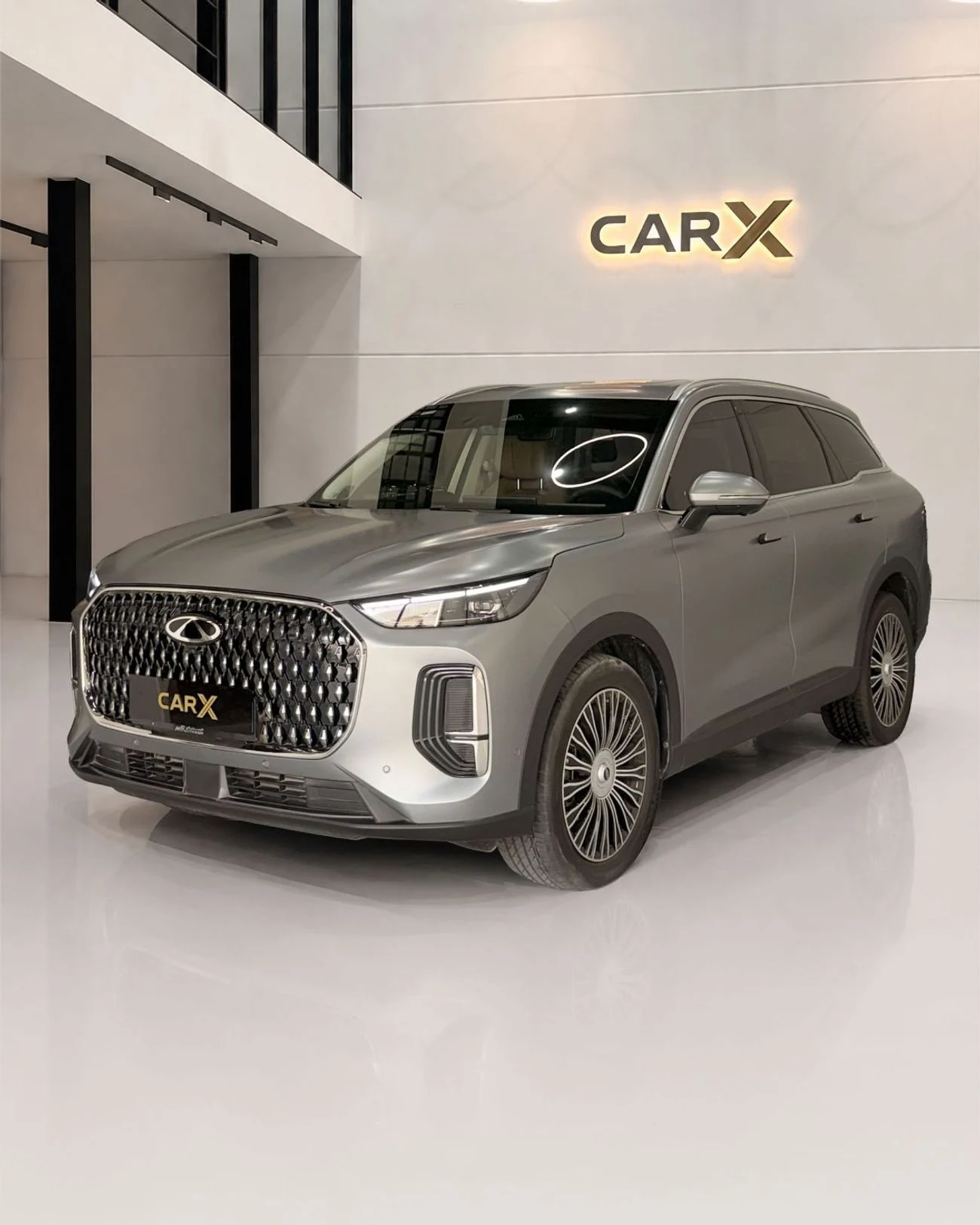 2026 Chery Tiggo 9 PREMIUM, ασημί, 0 km, εισαγωγή ΗΑΕ — φωτο 1