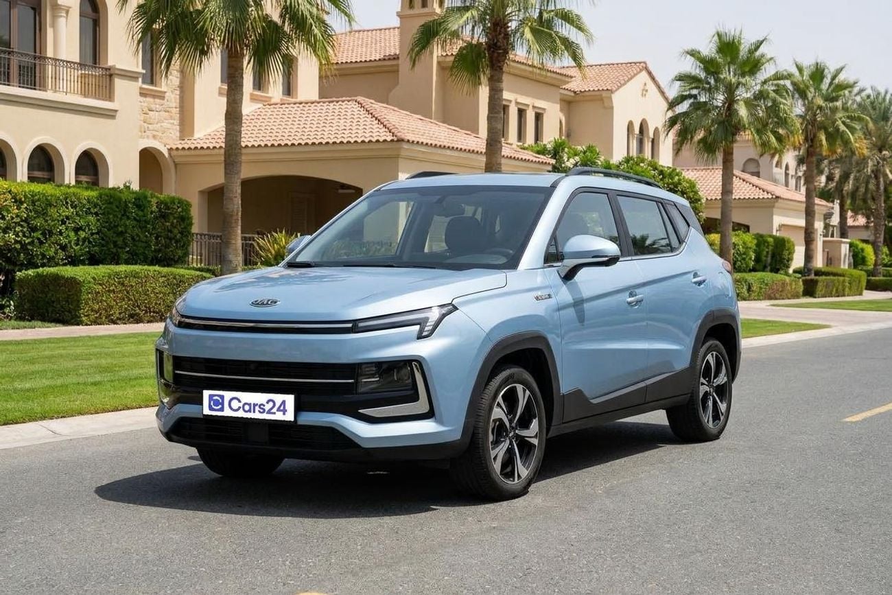 2023 Jac JS4 INTELLIGENCE, μπλε, 69.665 km, εισαγωγή ΗΑΕ — φωτο 1