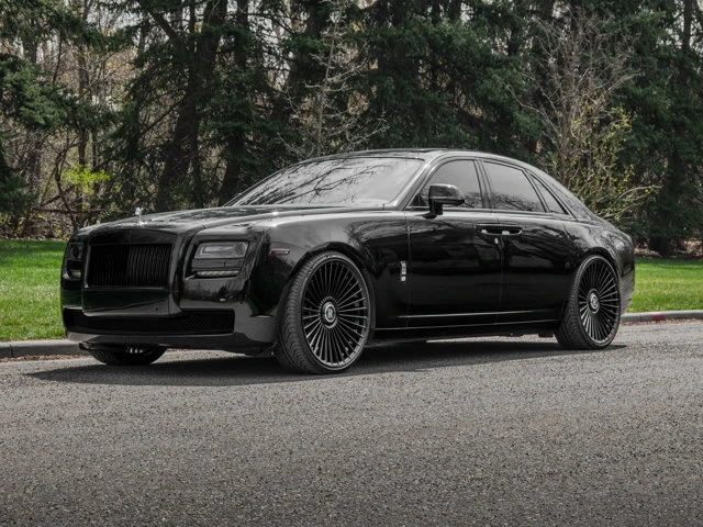 2014 Rolls-Royce Ghost, μαύρο, 53.000 km, εισαγωγή Καναδάς — φωτο 1