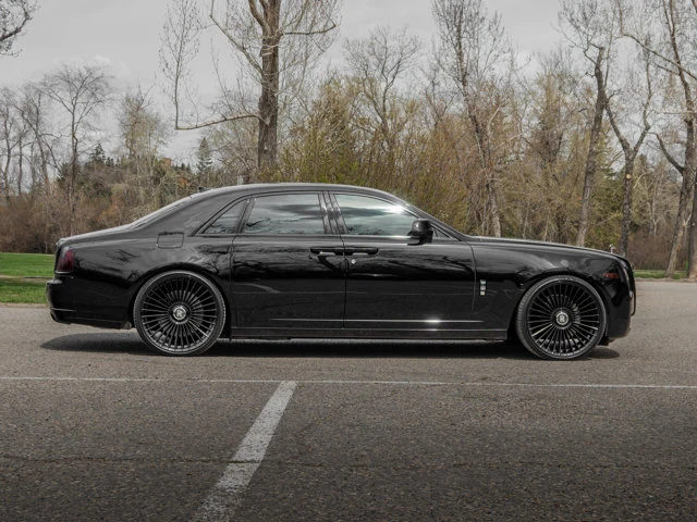 2014 Rolls-Royce Ghost, μαύρο, 53.000 km, εισαγωγή Καναδάς — φωτο 6 z 10