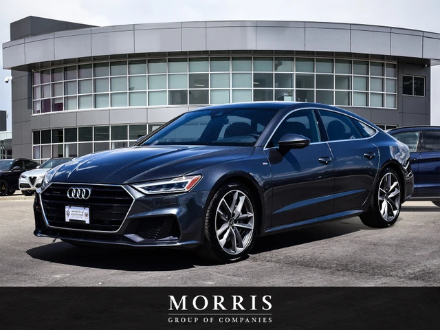 2022 Audi A7 Progressiv, γκρι, 46.000 km, εισαγωγή Καναδάς — φωτο 1