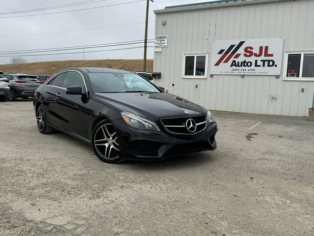 2016 Mercedes-Benz Eclass E400, μαύρο, 198.116 km, εισαγωγή Καναδάς — φωτο 1