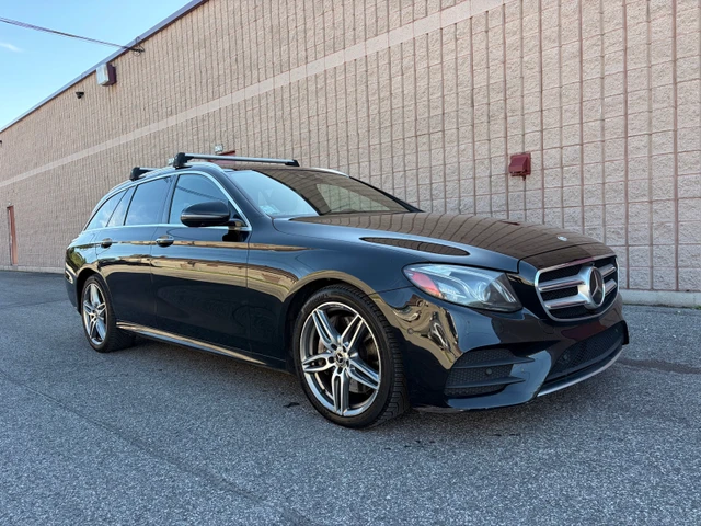 2017 Mercedes-Benz Eclass E 400, μαύρο, 172.000 km, εισαγωγή Καναδάς — φωτο 1