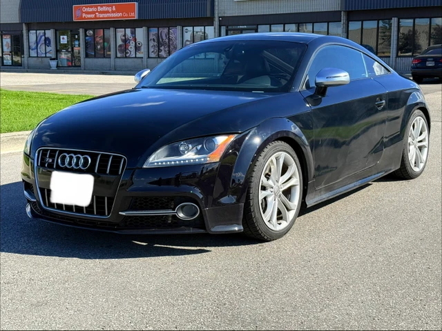 2011 Audi Tts, μαύρο, 160.000 km, εισαγωγή Καναδάς — φωτο 1