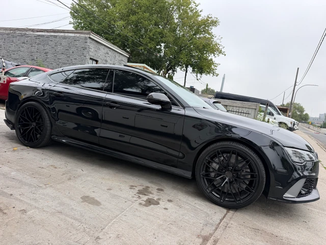 2017 Audi Rs7 performance, μαύρο, 109.000 km, εισαγωγή Καναδάς — φωτο 5 z 5