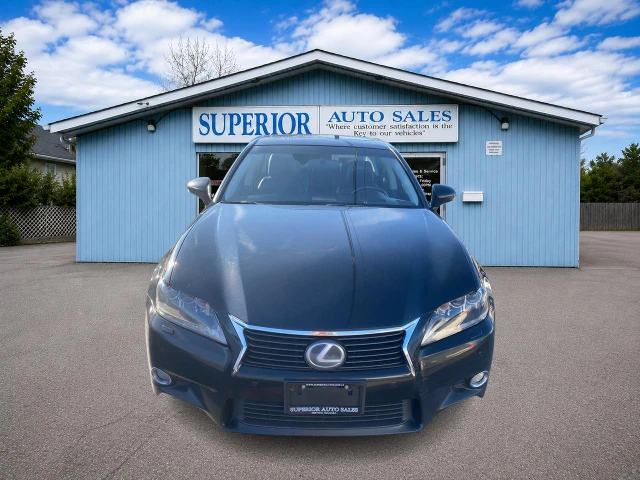 2013 Lexus Gs Technology Package, μαύρο, 301.146 km, εισαγωγή Καναδάς — φωτο 1