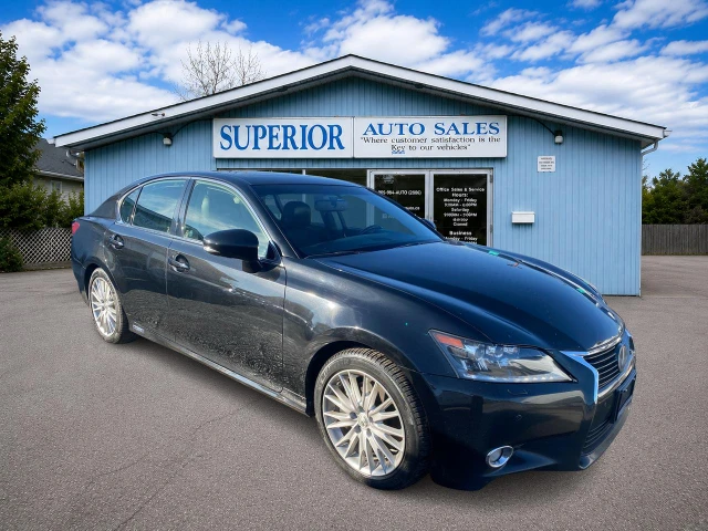 2013 Lexus Gs Technology Package, μαύρο, 301.146 km, εισαγωγή Καναδάς — φωτο 2 z 5