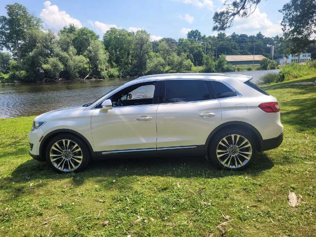 2016 Lincoln Mkx Reserve, λευκό, 160.000 km, εισαγωγή Καναδάς — φωτο 2 z 3