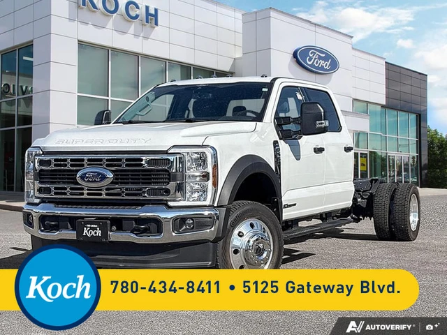 2026 Ford Super Duty F-550 XLT, λευκό, 378 km, εισαγωγή Καναδάς — φωτο 1