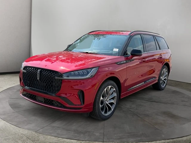 2026 Lincoln Aviator Premiere, κόκκινο, 9 km, εισαγωγή Καναδάς — φωτο 1