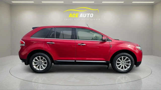 2012 Lincoln Mkx Base, κόκκινο, 231.924 km, εισαγωγή Καναδάς — φωτο 4 z 5