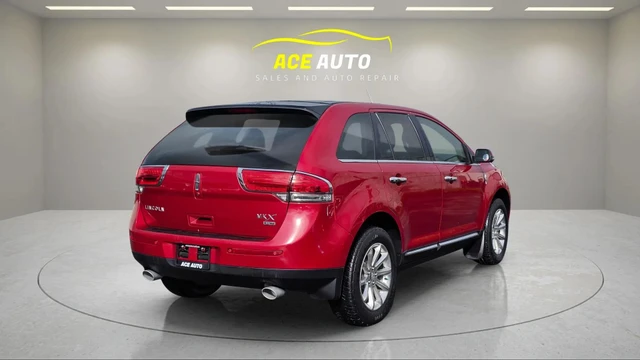 2012 Lincoln Mkx Base, κόκκινο, 231.924 km, εισαγωγή Καναδάς — φωτο 5 z 5