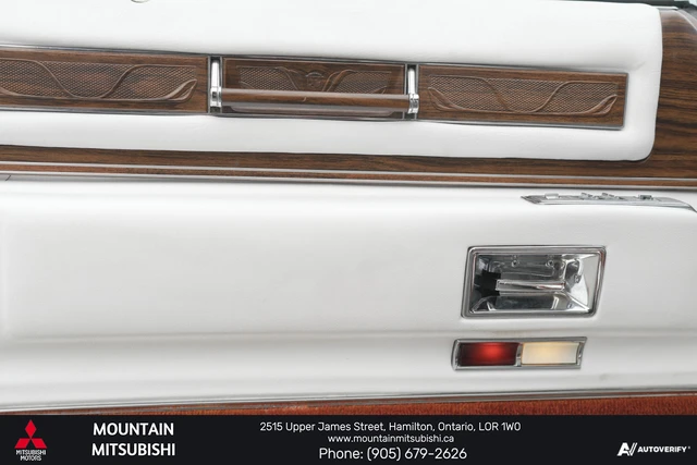 1976 Cadillac Eldorado CONVERTABLE, κόκκινο, 69.036 km, εισαγωγή Καναδάς — φωτο 12 z 19