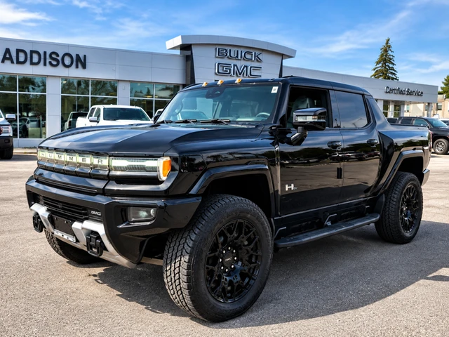 2026 GMC HUMMER EV Pickup 2X Infinity Roof, μαύρο, 15 km, εισαγωγή Καναδάς — φωτο 1