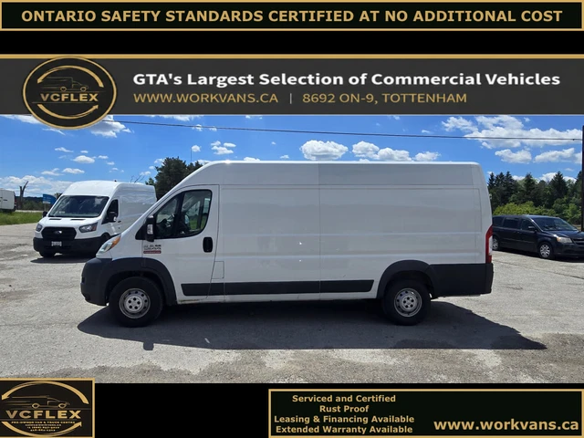 2018 RAM Promaster 3500 - 159WB EXTENDED - V6 Gas, λευκό, 157.000 km, εισαγωγή Καναδάς — φωτο 1