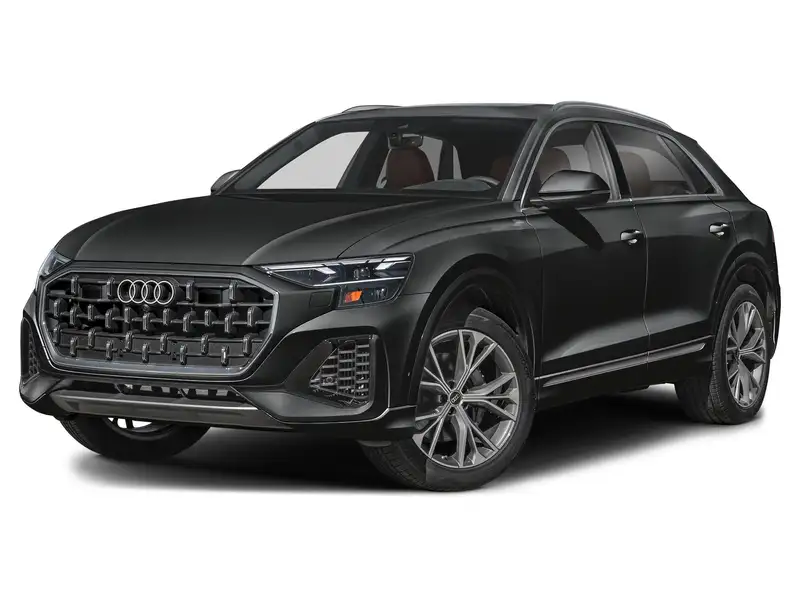 2027 Audi Q8 Technik 55 TFSI quattro, μαύρο, 90 km, εισαγωγή Καναδάς — φωτο 1