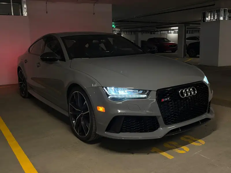 2017 Audi RS7 Performance, γκρι, 134.000 km, εισαγωγή Καναδάς — φωτο 1
