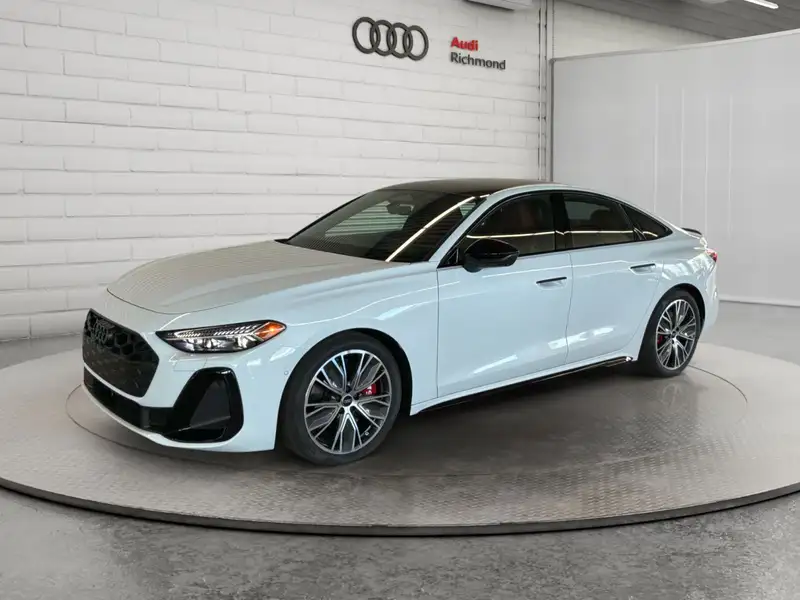 2026 Audi S5 Technik, λευκό, 90 km, εισαγωγή Καναδάς — φωτο 1