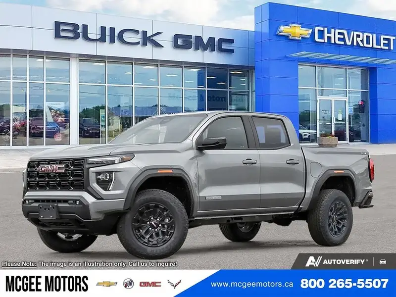 2026 GMC Canyon Elevation, ασημί, 0 km, εισαγωγή Καναδάς — φωτο 1