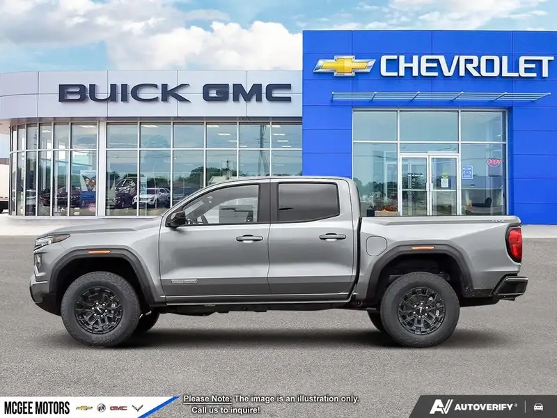 2026 GMC Canyon Elevation, ασημί, 0 km, εισαγωγή Καναδάς — φωτο 3 z 12