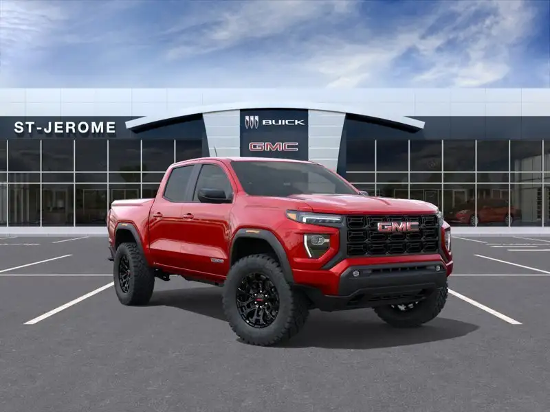 2026 GMC Canyon ELEVATION, κόκκινο, 0 km, εισαγωγή Καναδάς — φωτο 1